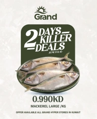 Page 1 in Seafood Deals at Grand Hypermarket Kuwait
