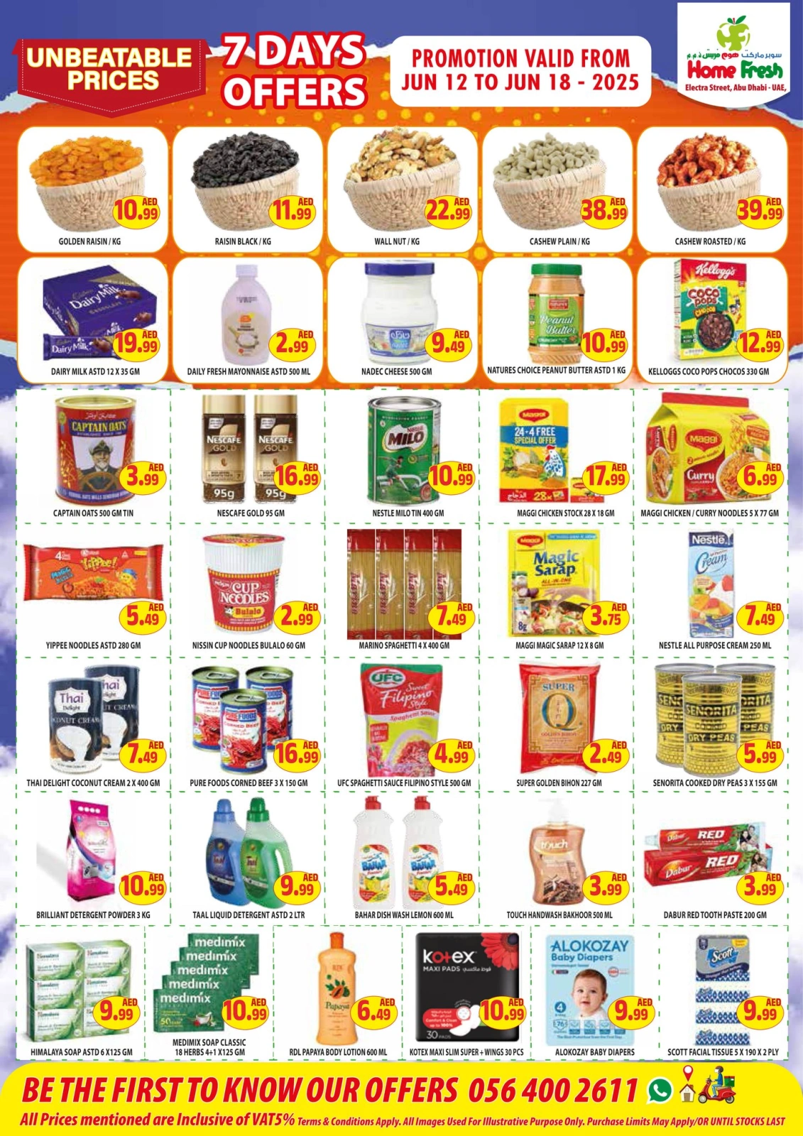 Page 3 in Crazy Prices at Home Fresh supermarket UAE