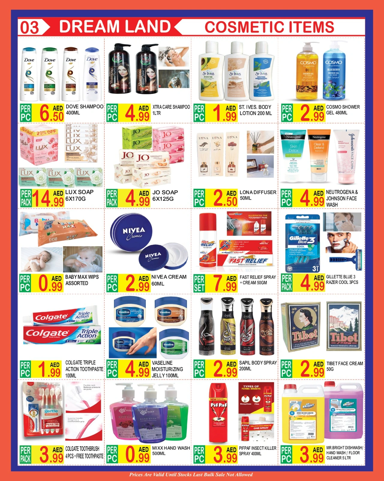 Page 3 in Big Sale at Dream Land supermarket UAE