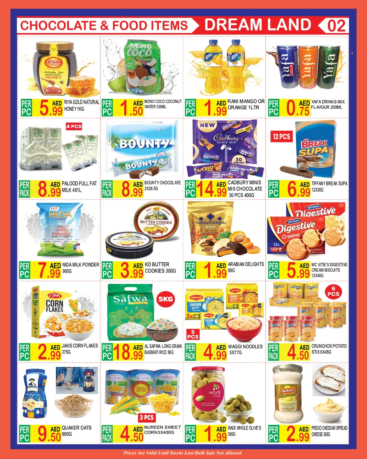 Page 2 in Big Sale at Dream Land supermarket UAE