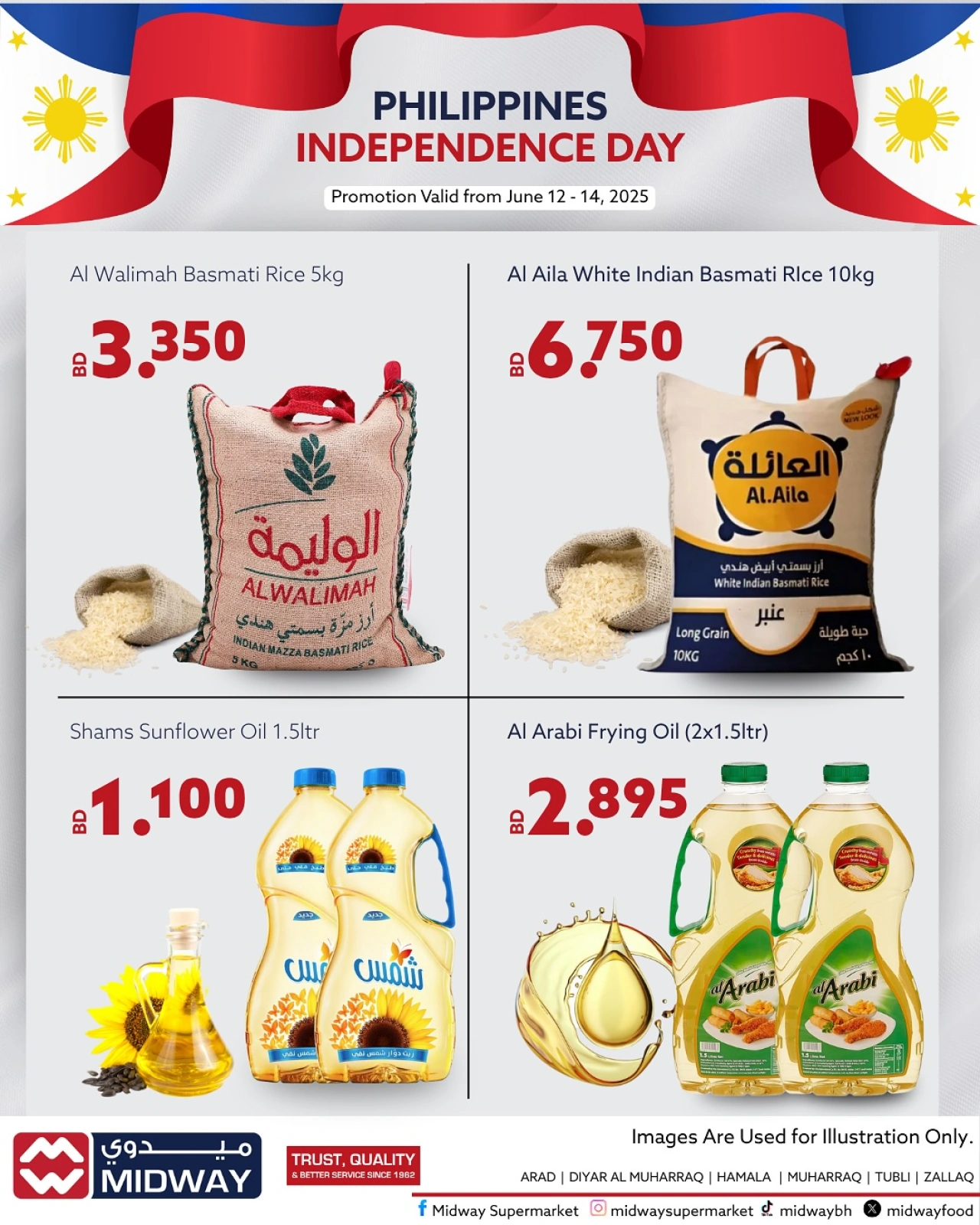 Page 3 in Philipine Independence Day offers at Midway supermarket Bahrain