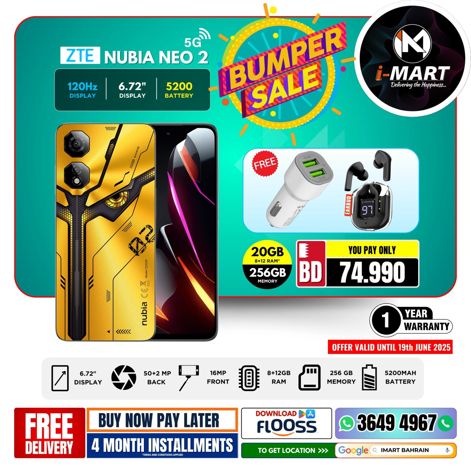 Page 50 in Bumper Offers at i Mart Bahrain