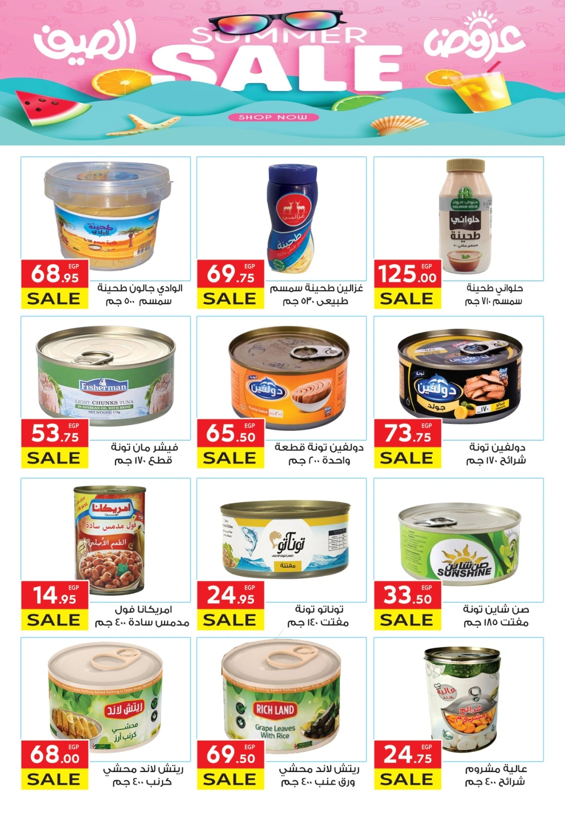 Page 10 in Hello Summer Deals at El Mahlawy market Egypt