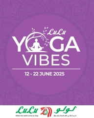 Page 1 in International Yoga Day offers at lulu Bahrain