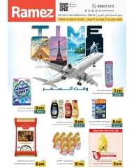 Page 1 in Time To Travel Deals at Ramez Markets Bahrain