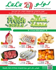 Page 1 in Fresh deals at lulu Saudi Arabia