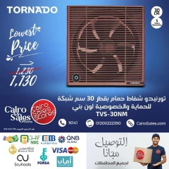 Page 7 in Tornado Appliances Offers at Cairo Sales Store Egypt