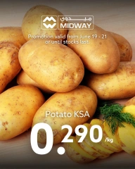 Page 2 in Offers of vegetables and fruits at Midway supermarket Bahrain