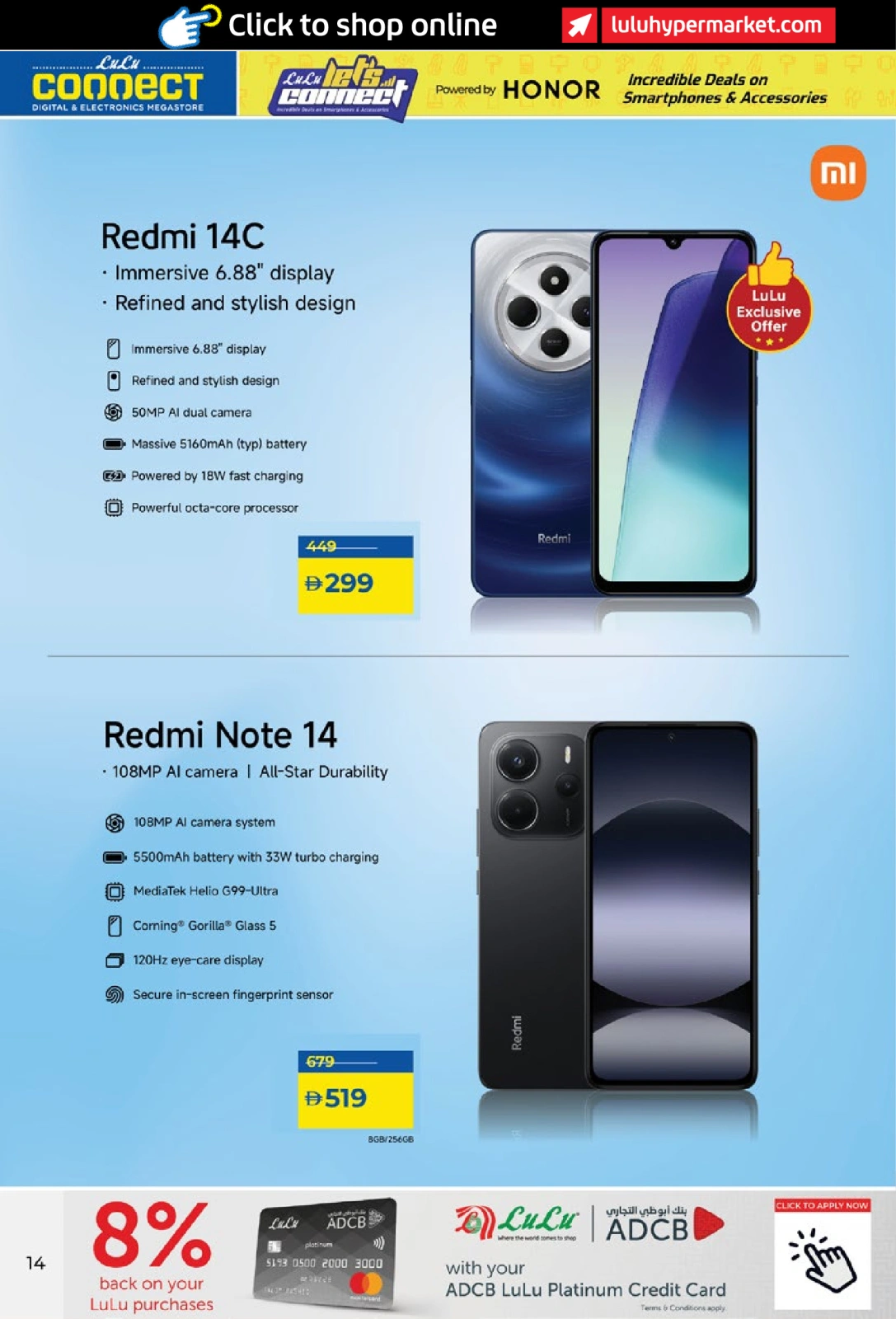 Page 14 in Let's Talk Offers at lulu UAE