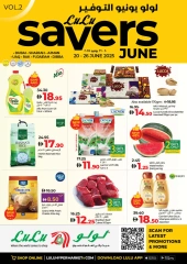 Page 1 in June Savers at lulu UAE