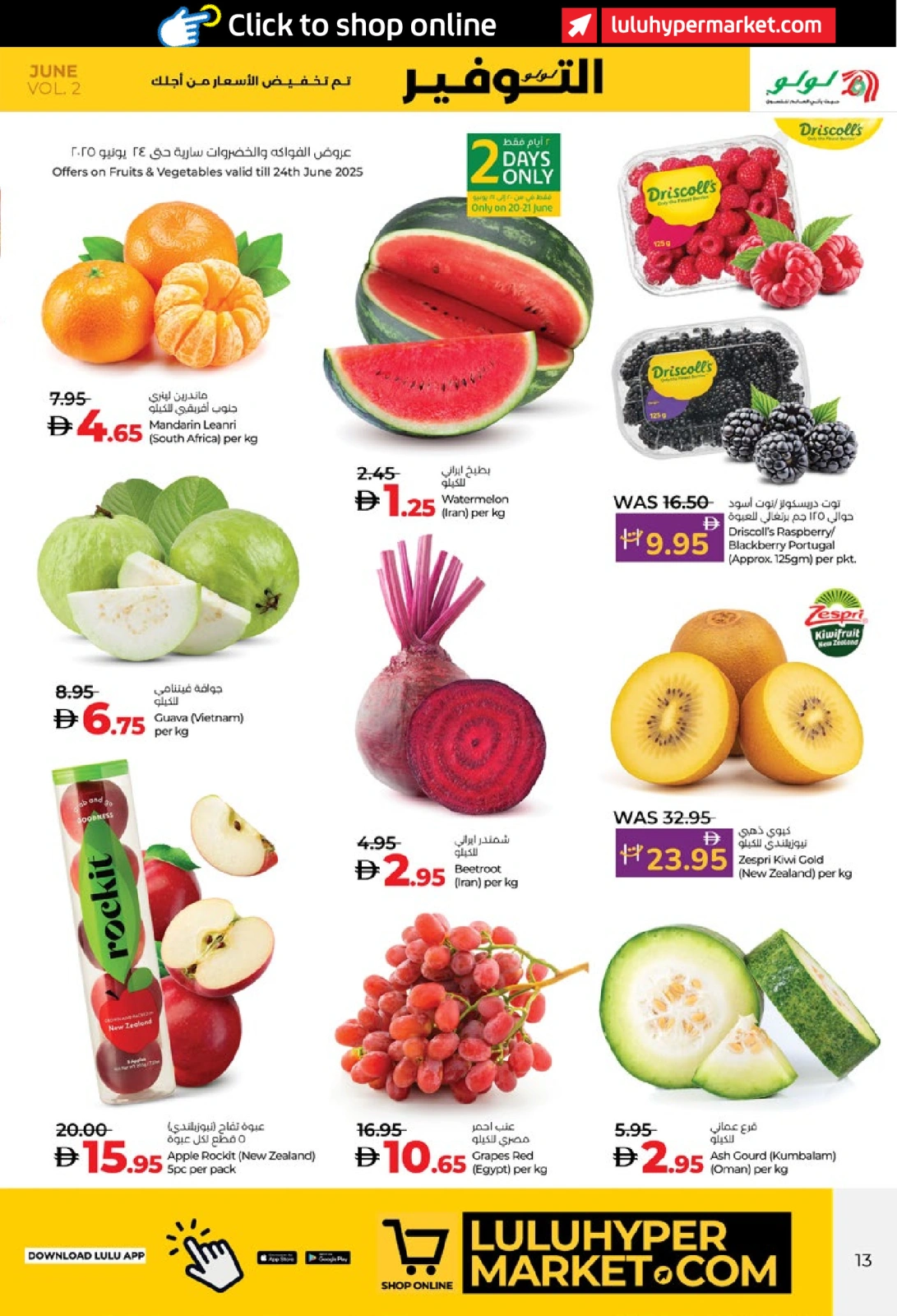 Page 13 in June Savers at lulu UAE