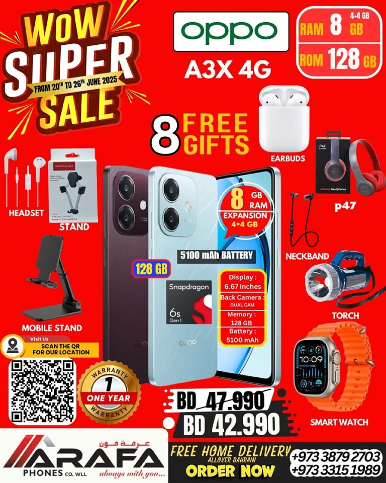 Page 12 in Mega Discount at Arafa phones Bahrain