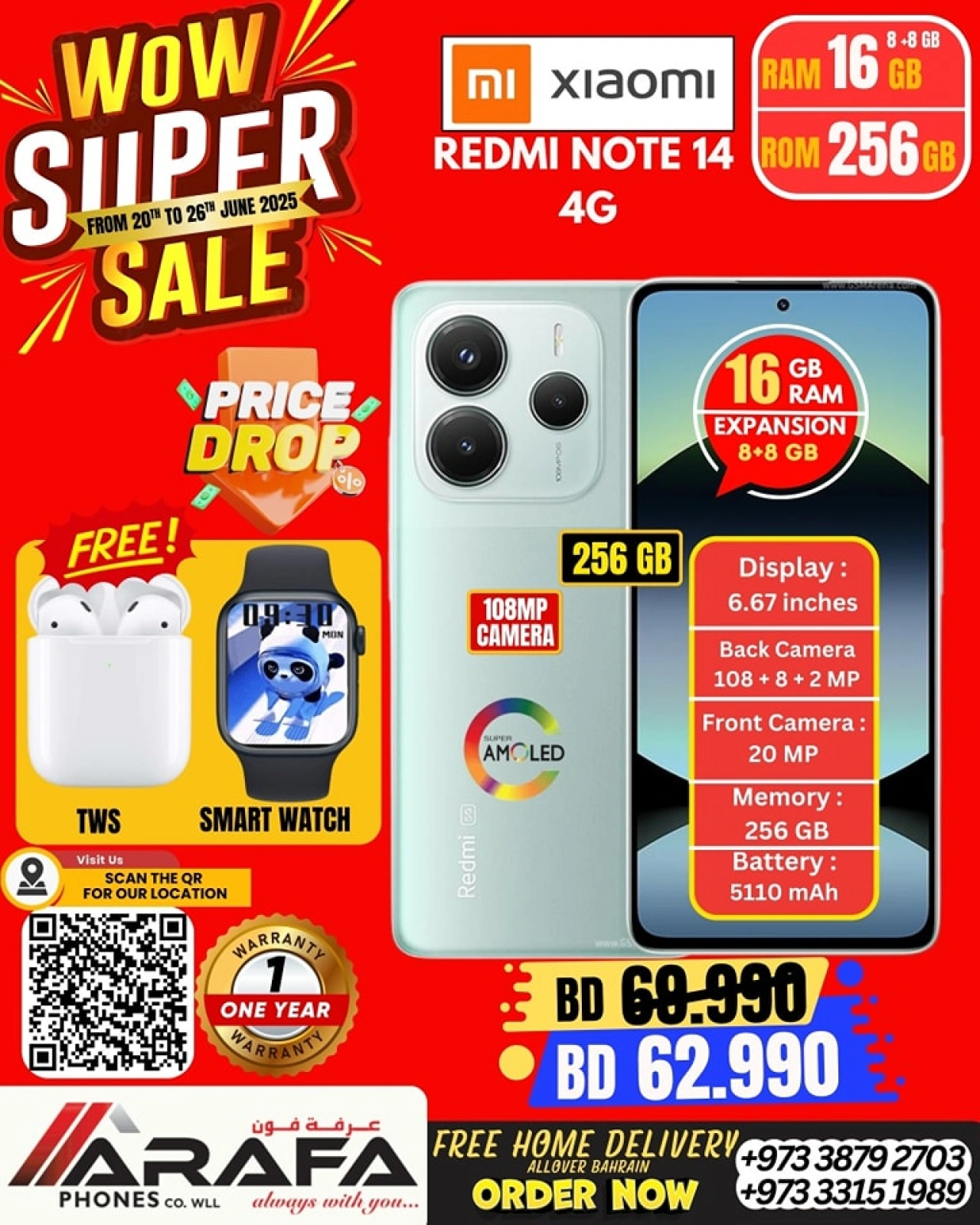 Page 28 in Mega Discount at Arafa phones Bahrain