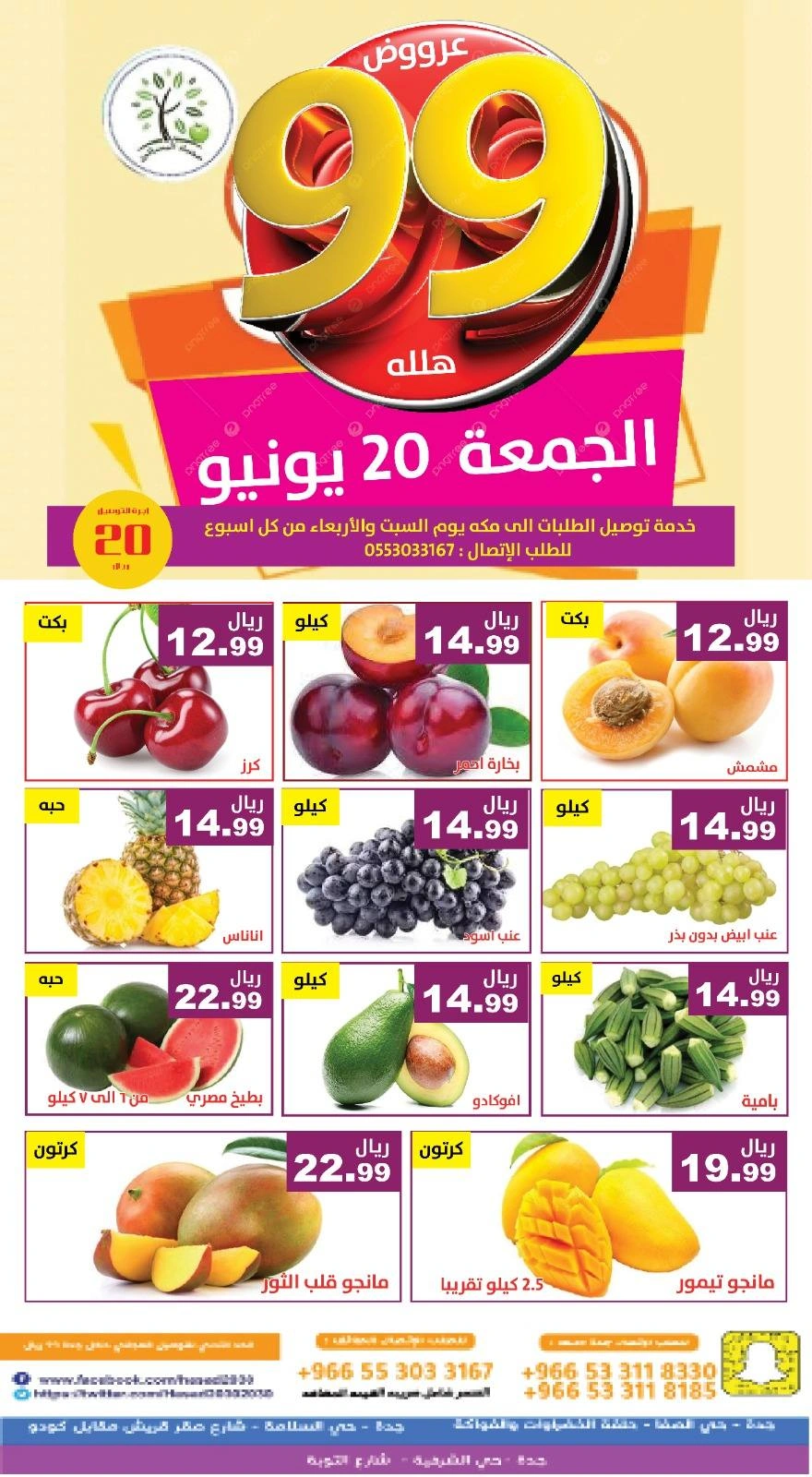 Page 5 in 99 halala offers at Hasad Albasatin Saudi Arabia