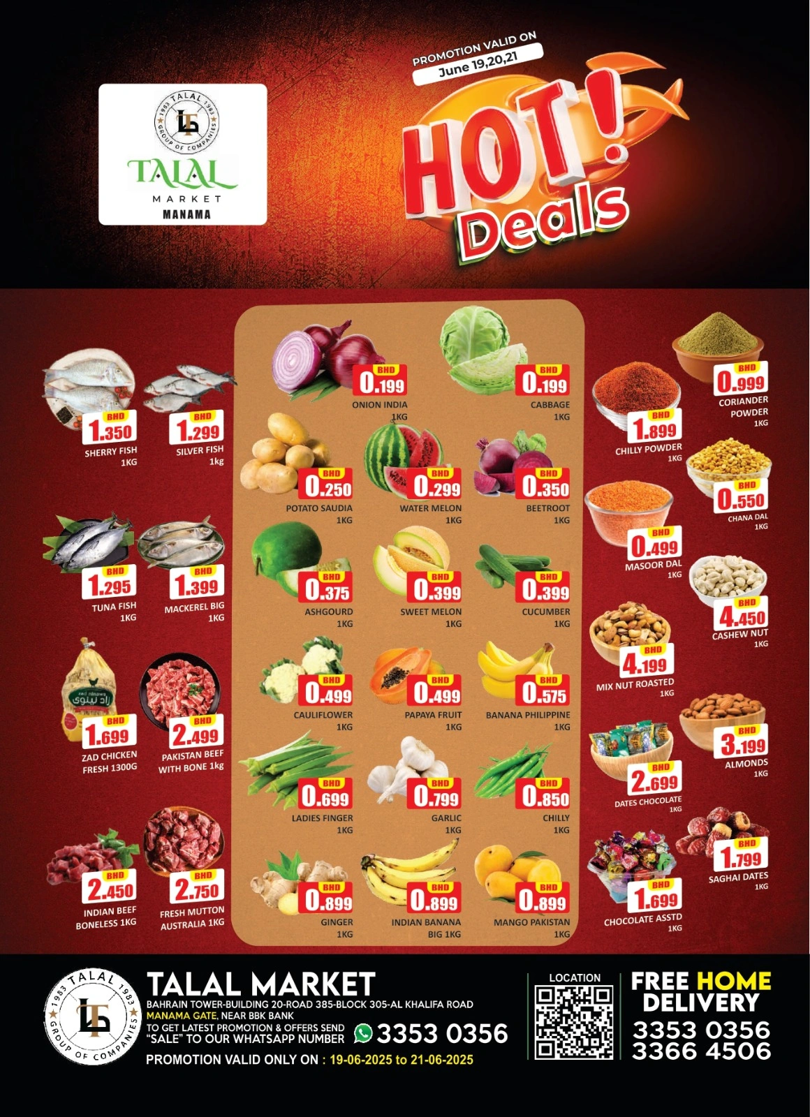 Page 1 in Hot Deal at Talal Market Bahrain