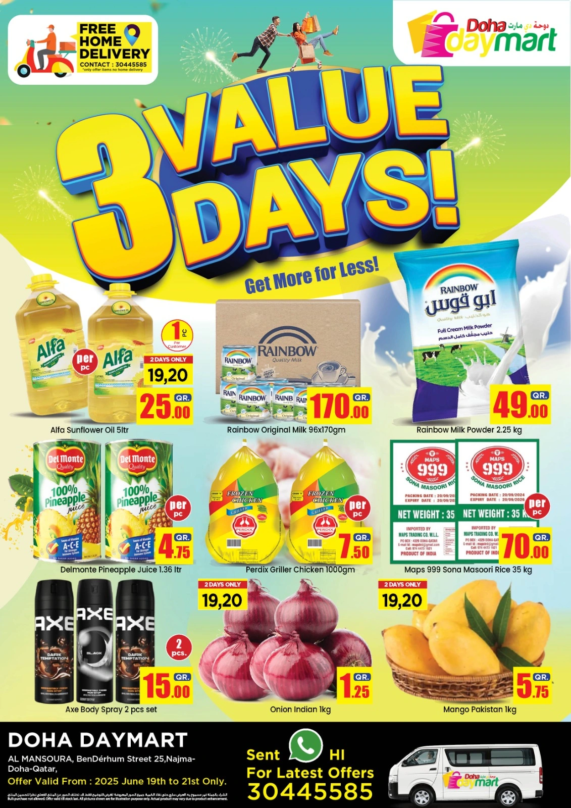 Página 1 |Ofertas valiosas de 3 días en Doha Day mart Katar