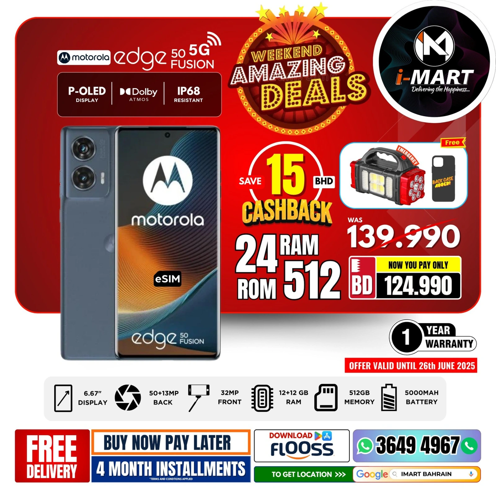 Page 36 in Weekend Deals at i Mart Bahrain