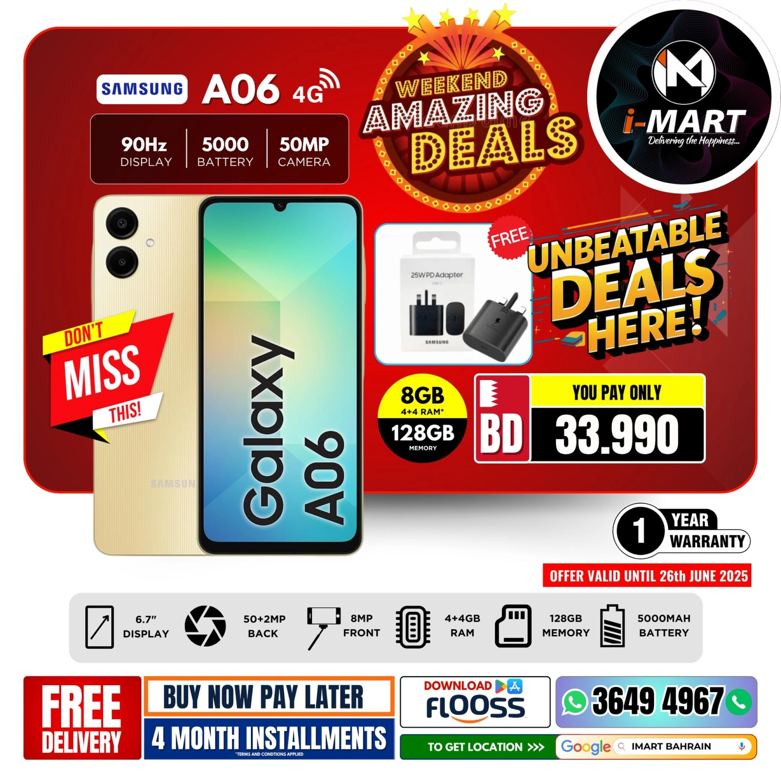 Page 1 in Weekend Deals at i Mart Bahrain