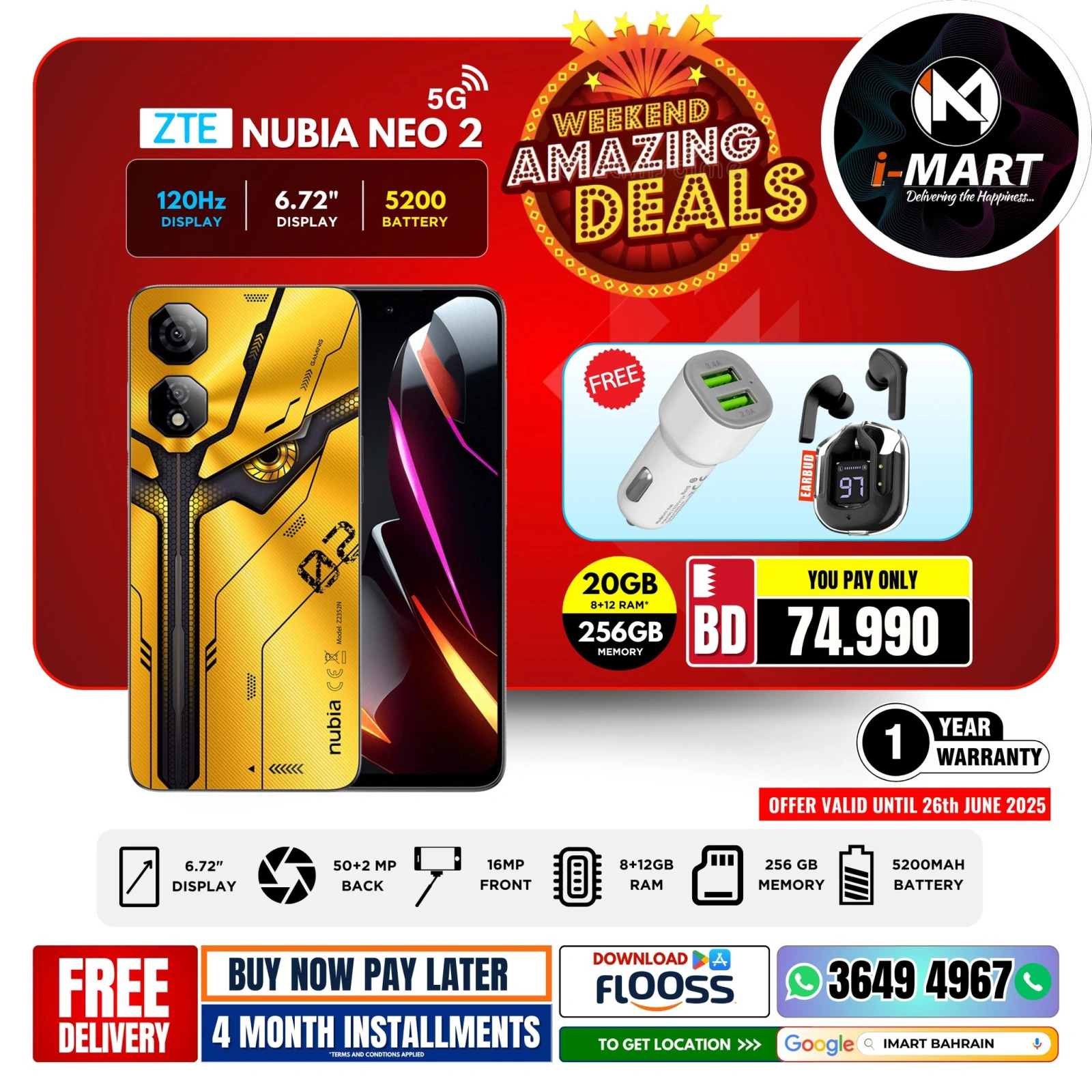 Page 53 in Weekend Deals at i Mart Bahrain