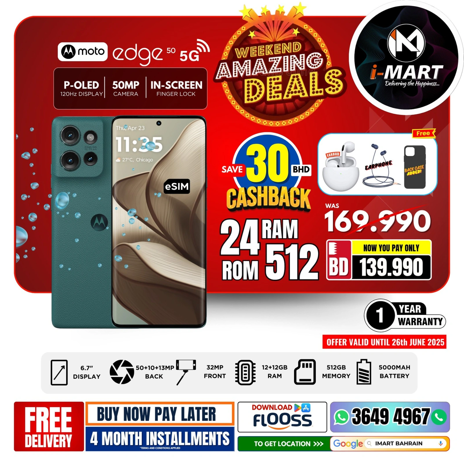 Page 38 in Weekend Deals at i Mart Bahrain