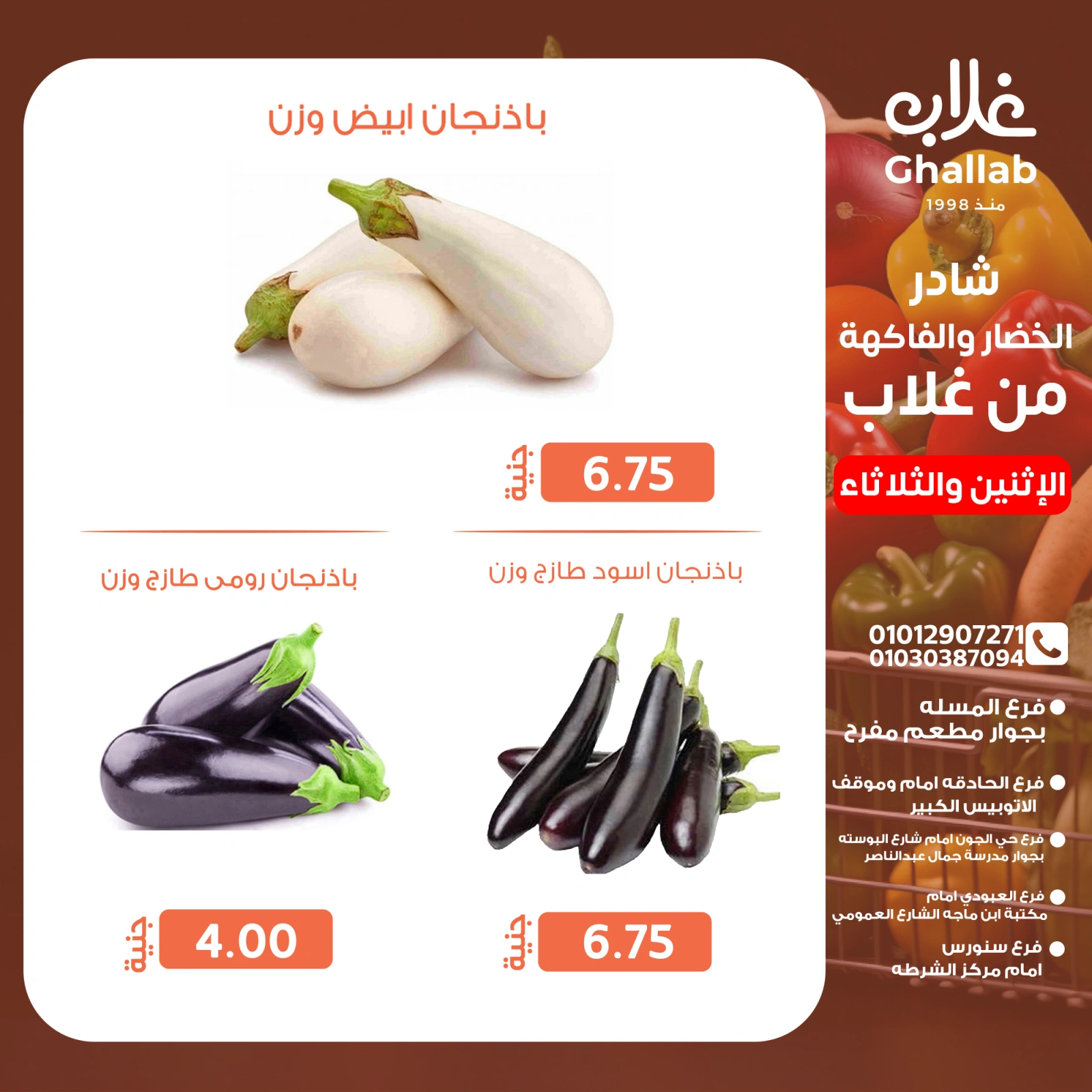 Page 6 in Shader Monday and Tuesday at Ghallab Markets Egypt