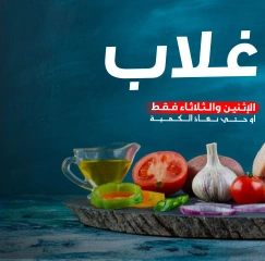 Page 1 in Shader Monday and Tuesday at Ghallab Markets Egypt