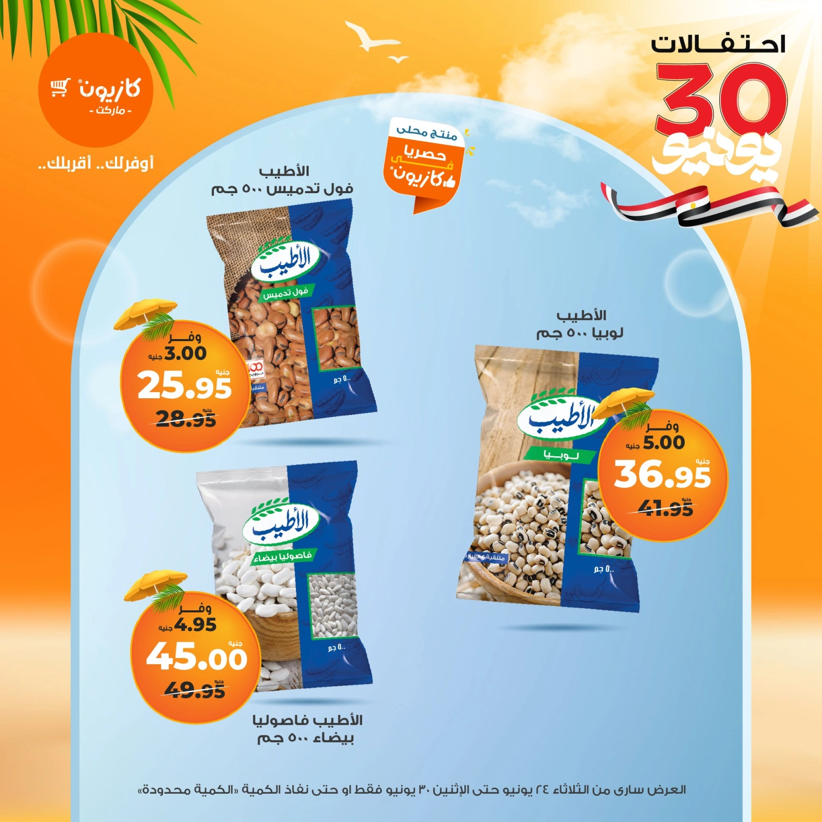 Page 12 in Summer Sale at Kazyon Market Egypt