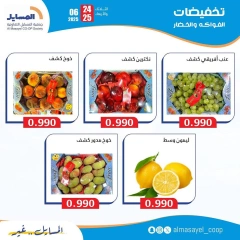 Page 2 |Vegetable and fruit offers at Al Masayel co-op Kuwait