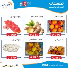 Page 4 |Vegetable and fruit offers at Al Masayel co-op Kuwait