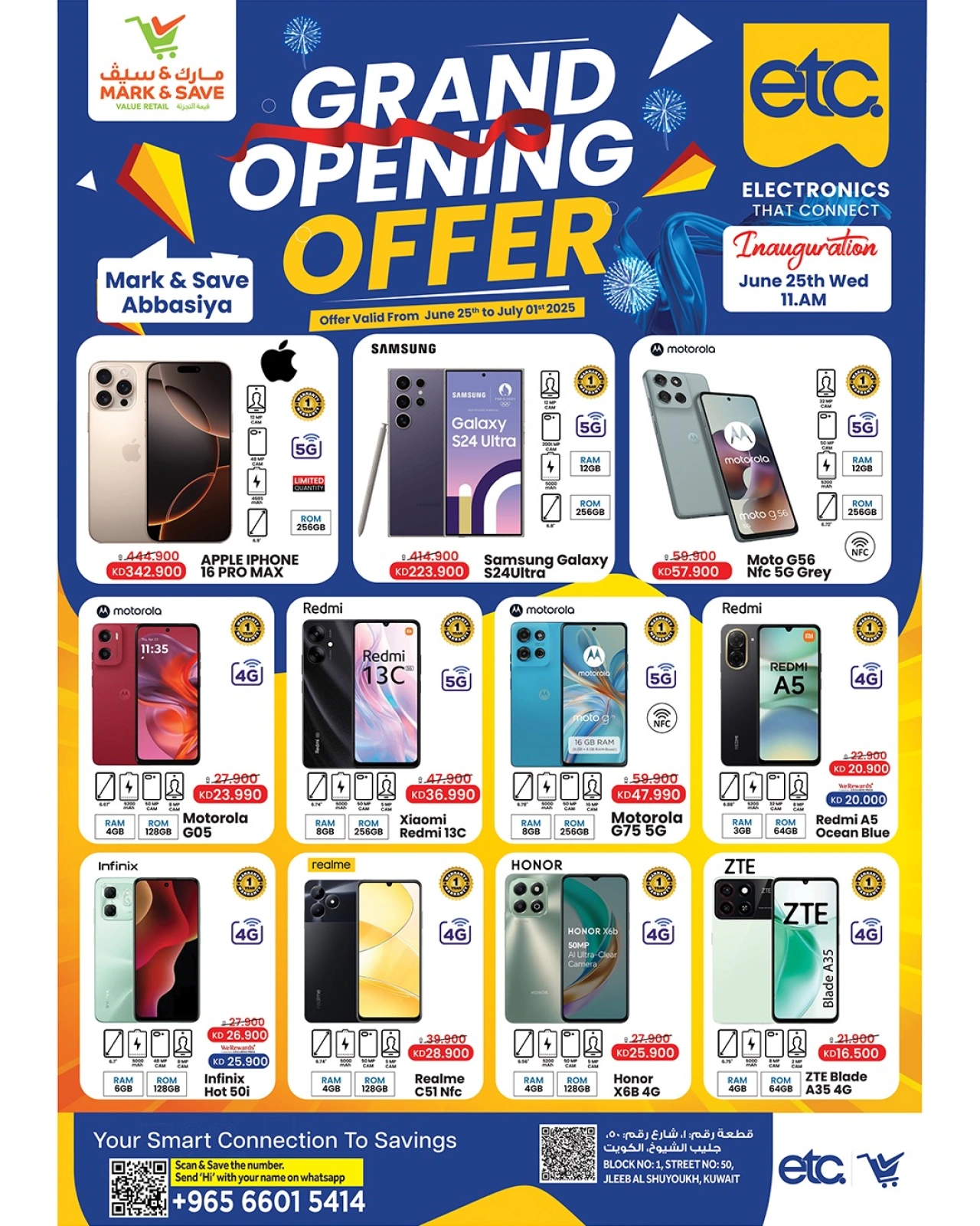 Page 1 |Grand Opening Offers at Mark & Save Kuwait