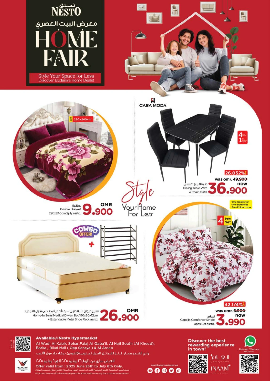 Page 1 in Home Fair Deals at Nesto Oman