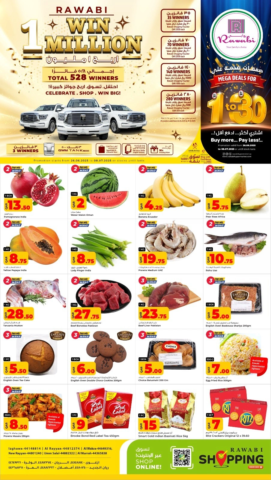 Page 1 |Mega Deals at Rawabi Markets Qatar