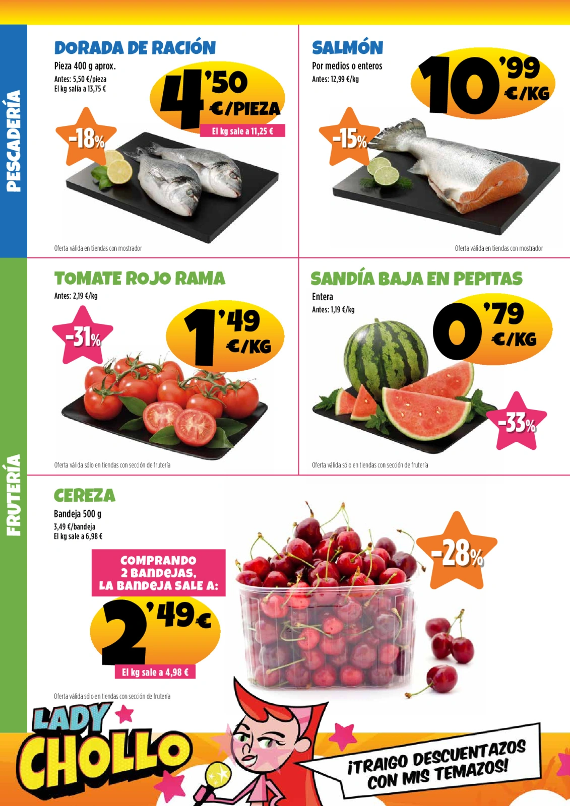 Page 2 |Price reduction at Ahorramas Spain