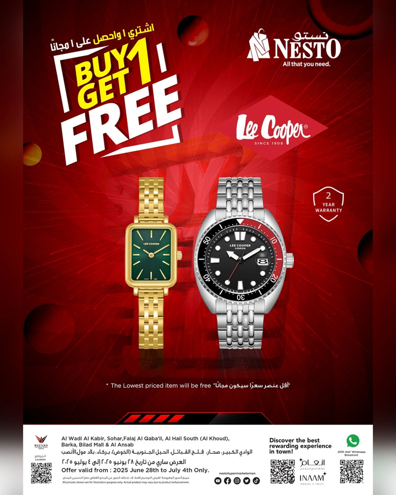 Page 1 |Montres Lee Cooper EN Nesto Oman
