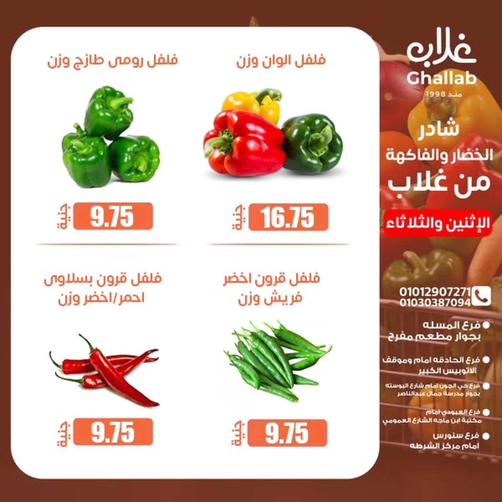 صفحة 8 ضمن عروض الطازج في أسواق غلاب مصر