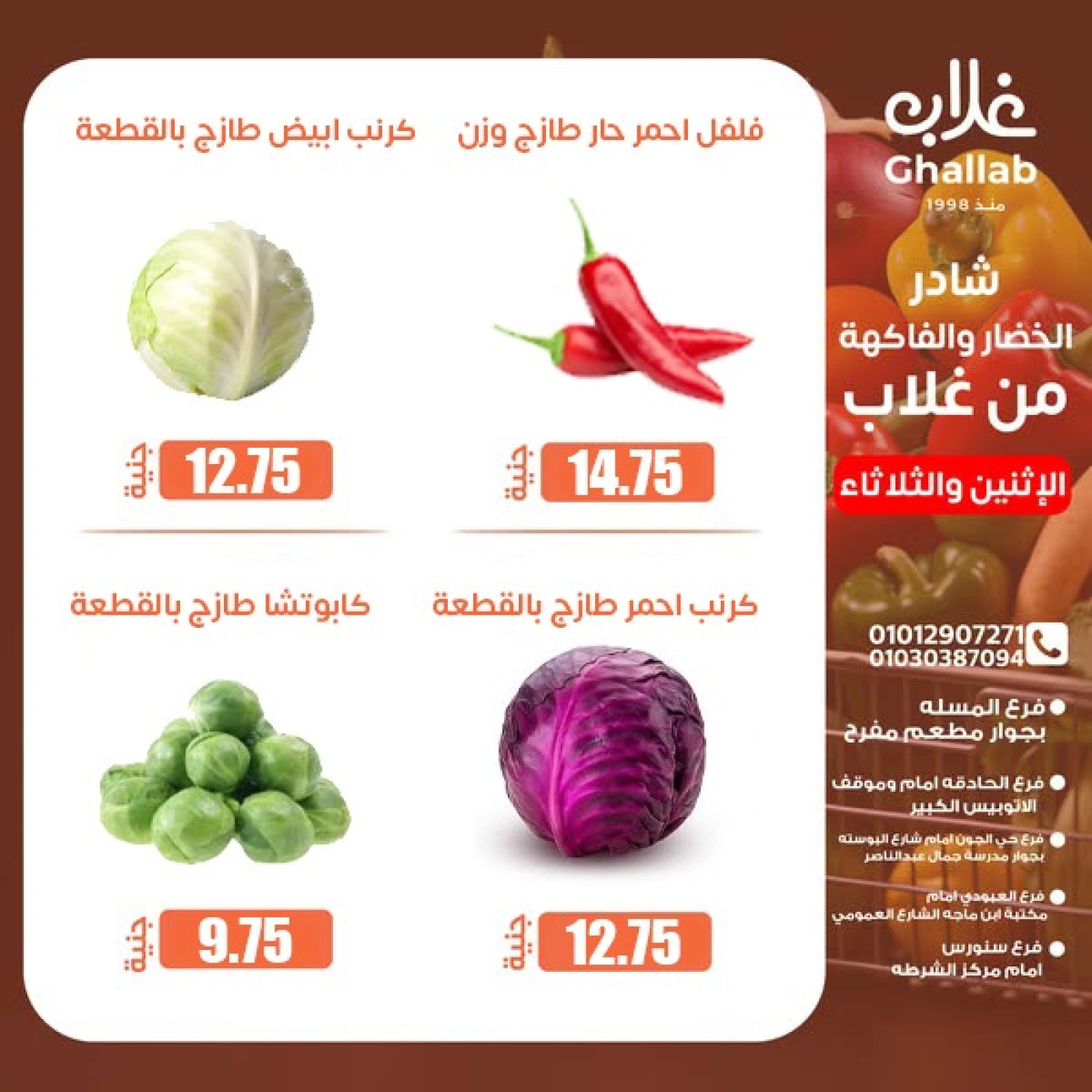 صفحة 9 ضمن عروض الطازج في أسواق غلاب مصر