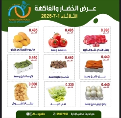 Page 4 |Vegetable and fruit offers at Alegaila co-op Kuwait