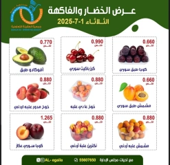 Page 5 |Vegetable and fruit offers at Alegaila co-op Kuwait