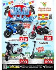 Page 1 |Ride on your Dreams at Mark & Save Qatar