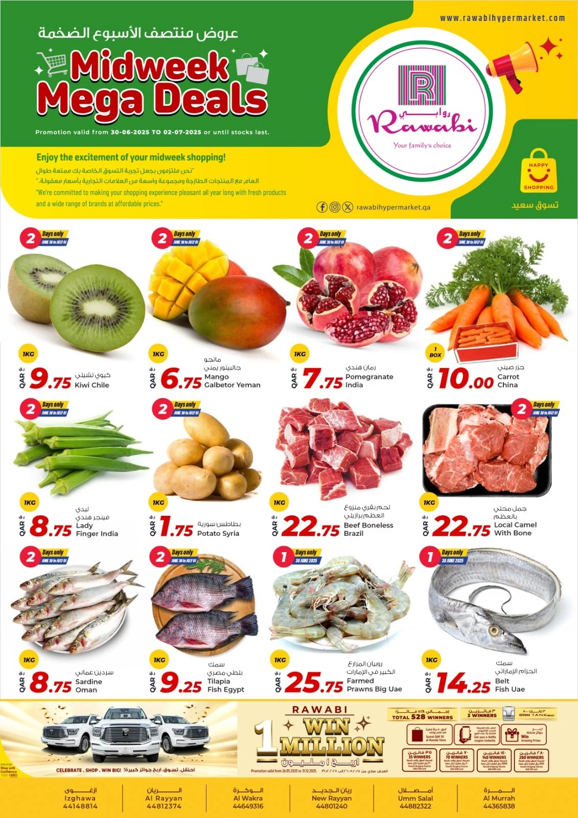 Page 1 |Midweek offers at Rawabi Markets Qatar