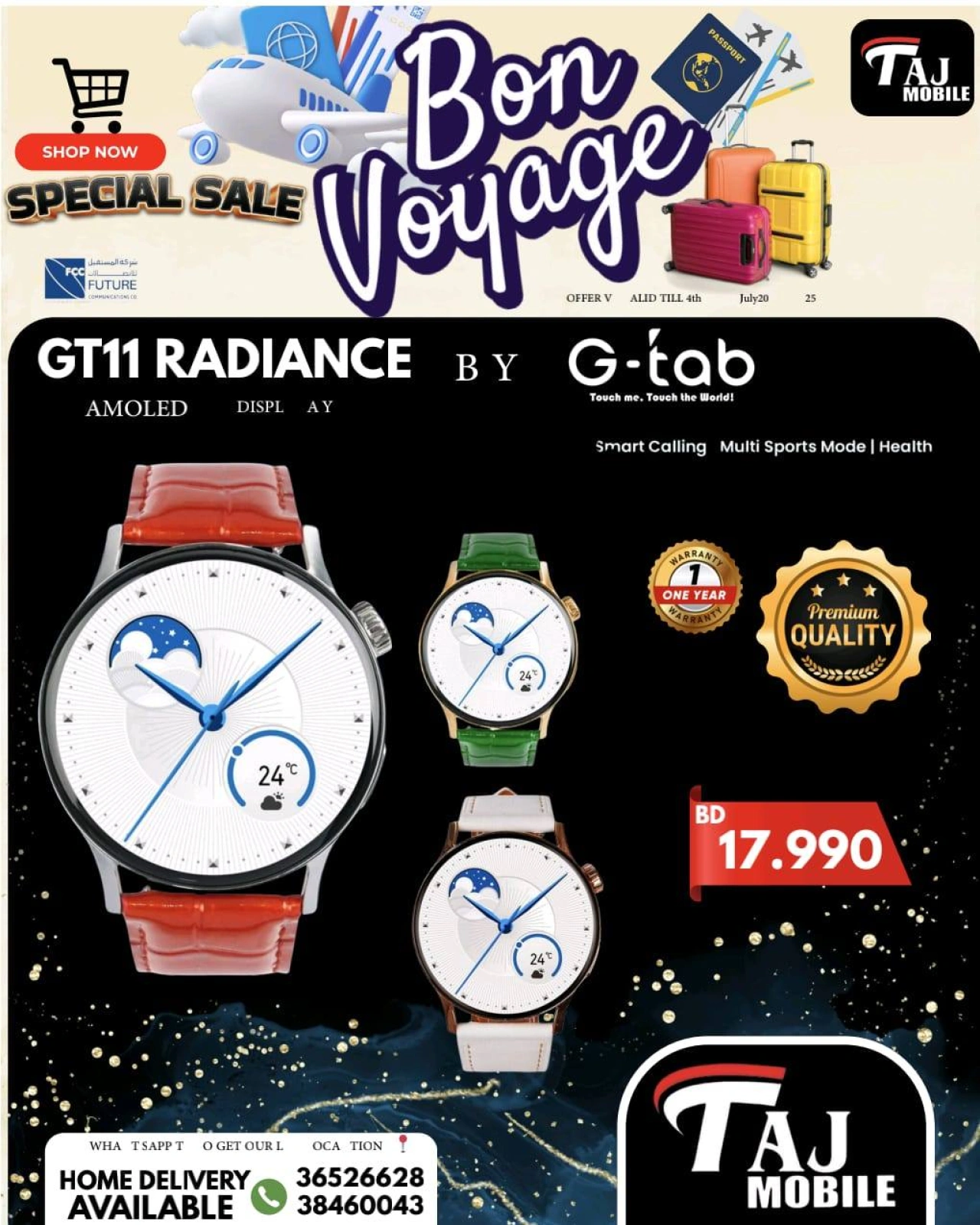 Page 61 |Bon Voyage offers at Taj Mobiles Bahrain