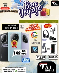 Page 32 |Bon Voyage offers at Taj Mobiles Bahrain