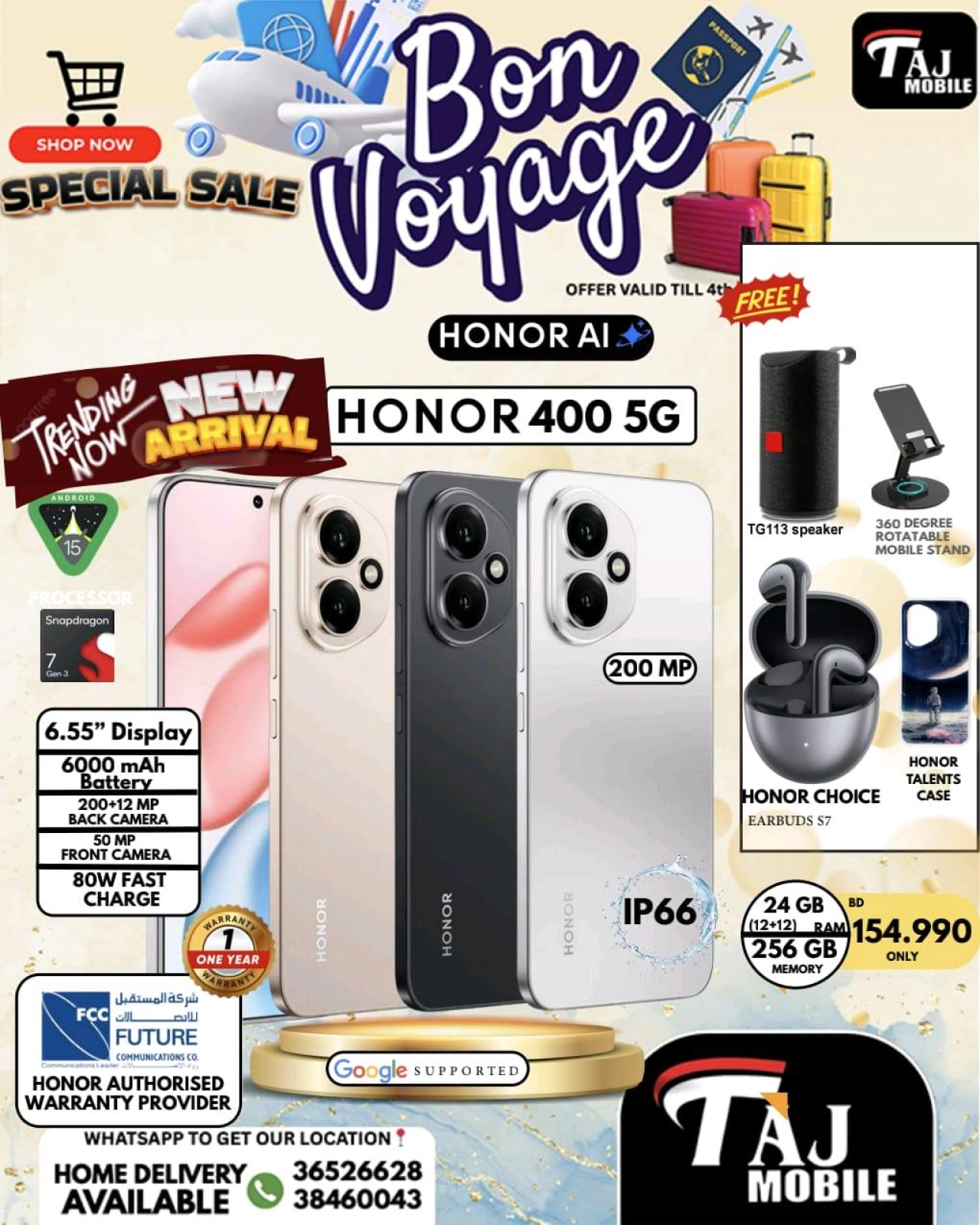 Page 42 |Bon Voyage offers at Taj Mobiles Bahrain