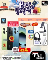 Page 30 |Bon Voyage offers at Taj Mobiles Bahrain