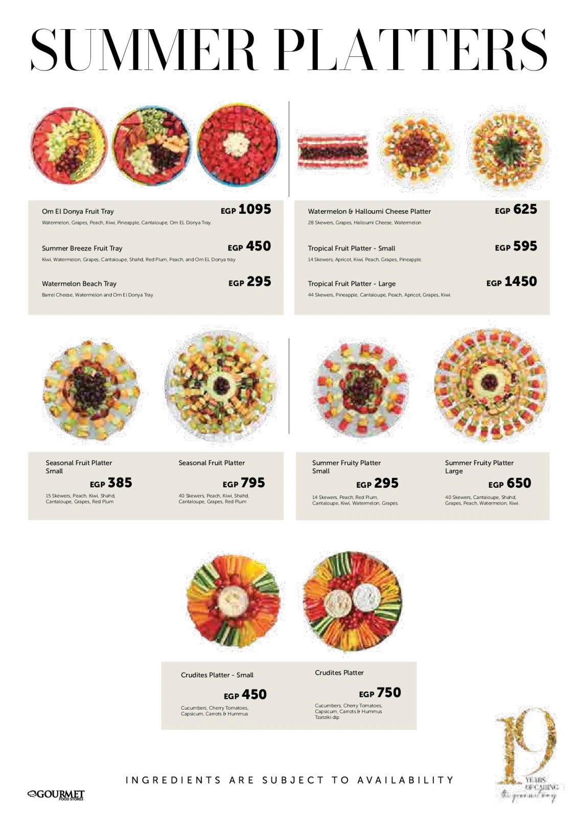 Página 3 |Ofertas de aniversario en Gourmet Egipto