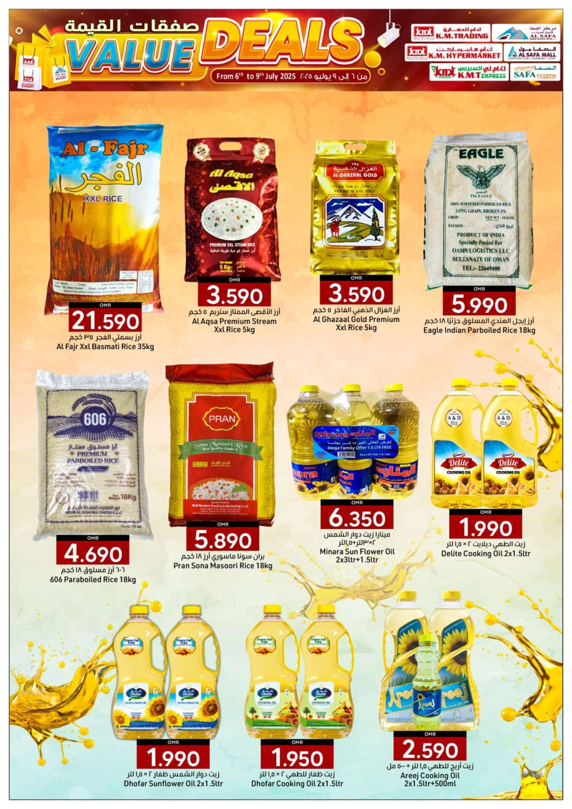 Página 9 |Ofertas de valor en Comercio de KM y Al Safa Oman