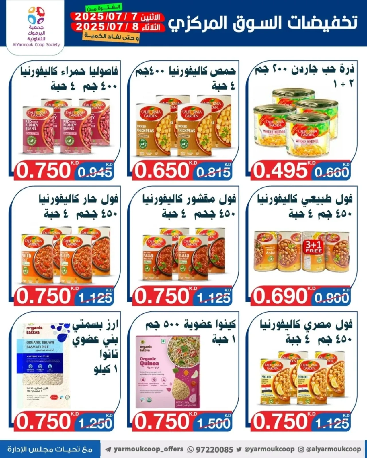 Page 10 in Central Market Discounts at Yarmouk co-op Kuwait