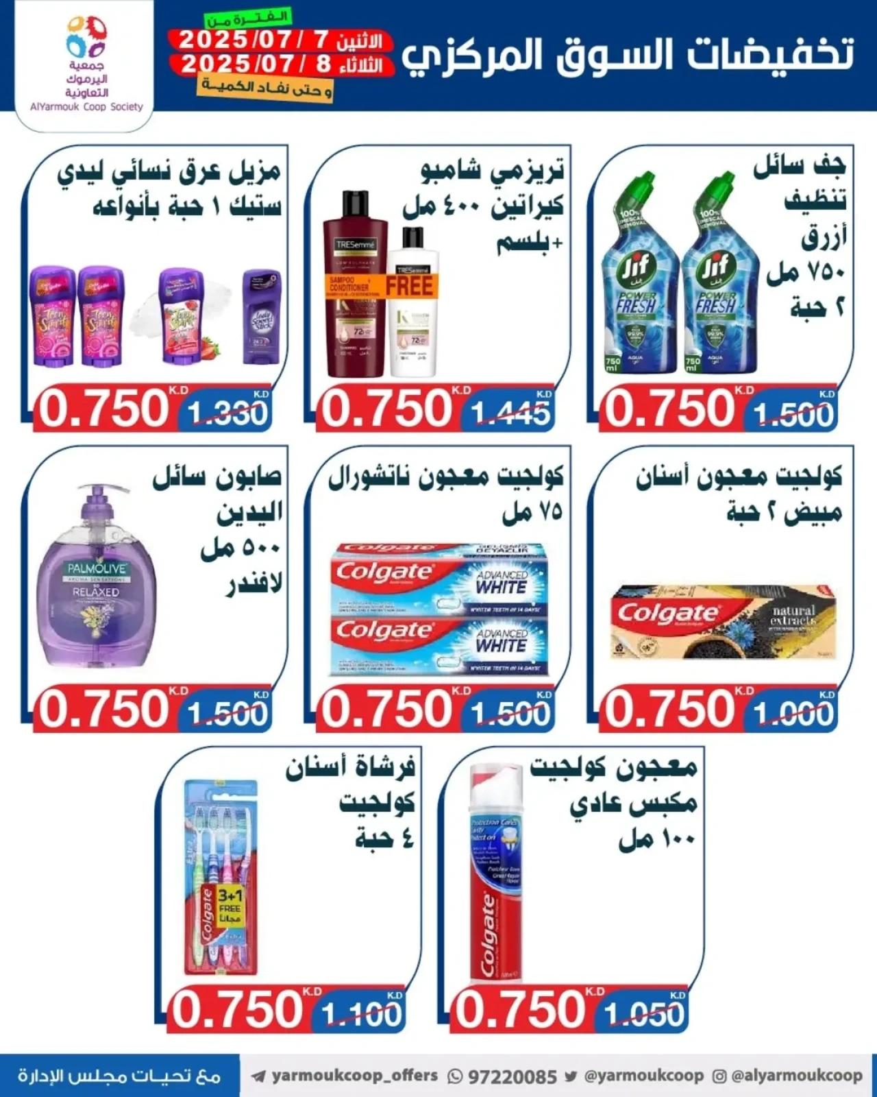 Page 8 in Central Market Discounts at Yarmouk co-op Kuwait