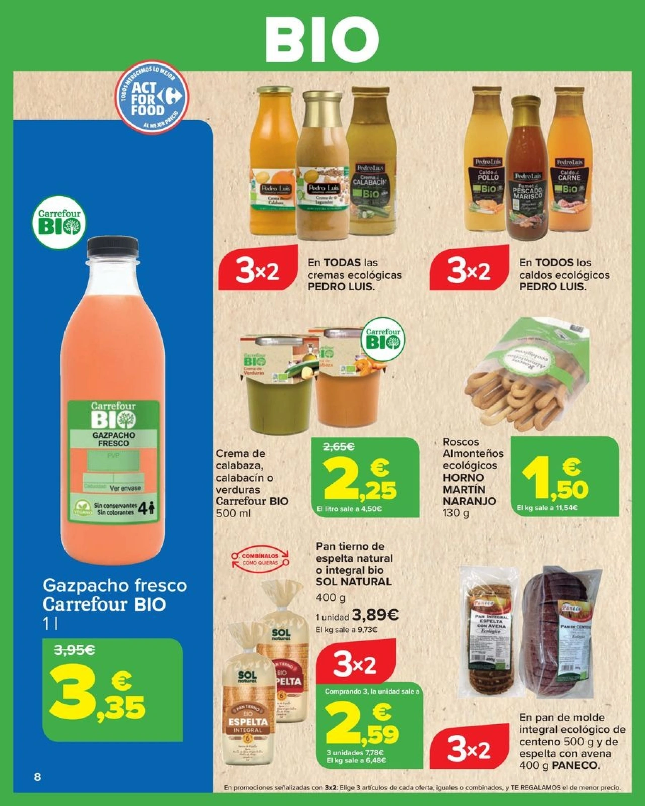 Page 8 |BIO Offers at Carrefour Spain