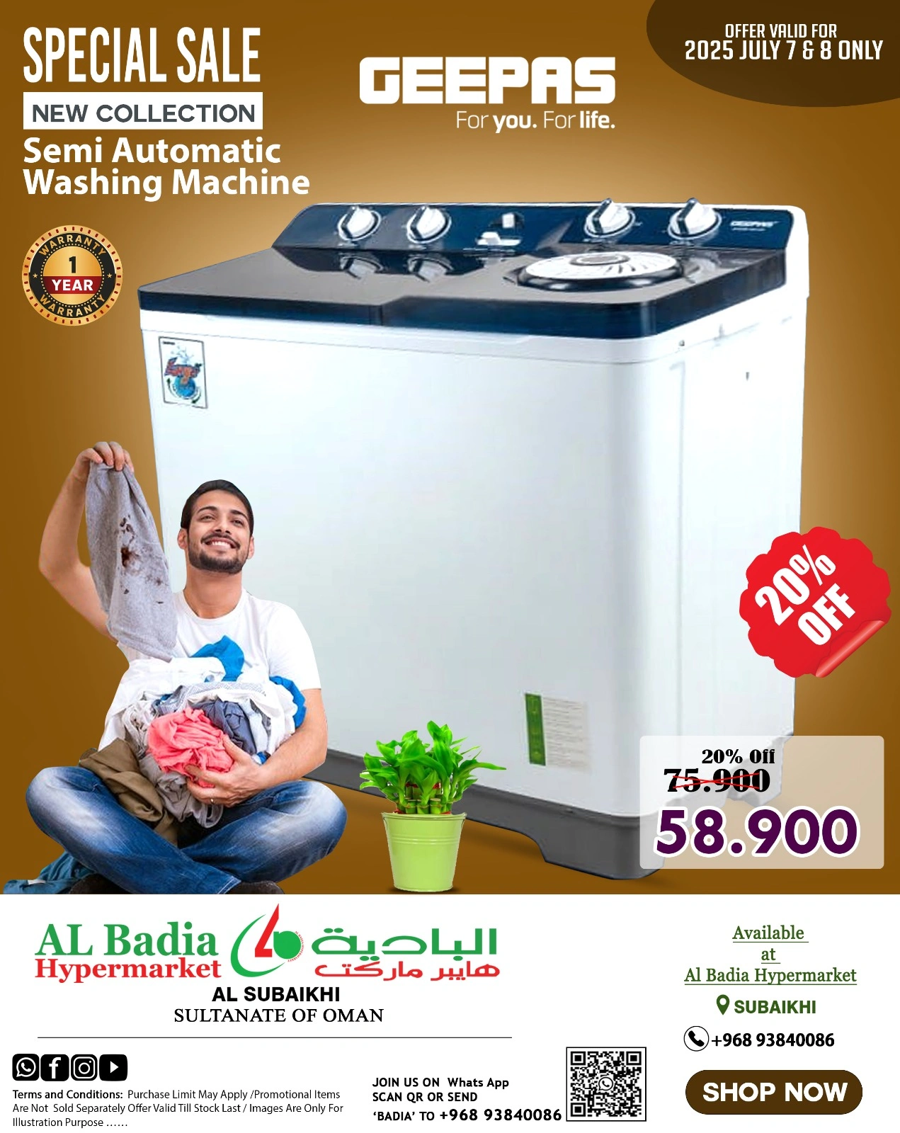 Página 1 |Promoción especial en Hipermercado Al Badia Oman